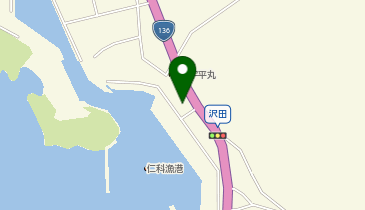 仁科浜漁協直売所の地図画像