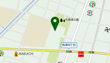 焼津神社大祭 荒祭の地図画像