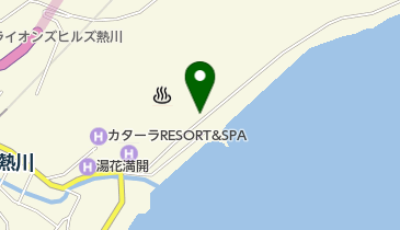 熱川ダイビングサービスの地図画像