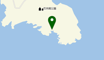 爪木崎灯台下の地図画像