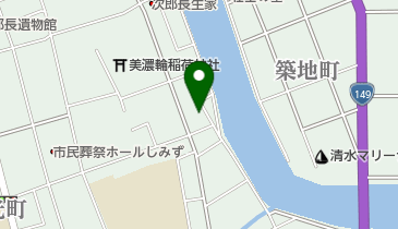 原金つり船店の地図画像