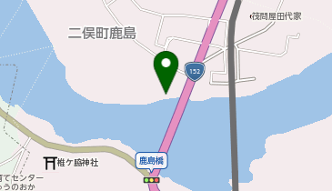 天竜川鹿島橋付近の地図画像