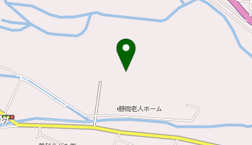 藁科川支流の地図画像