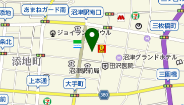 城岡神社の地図画像