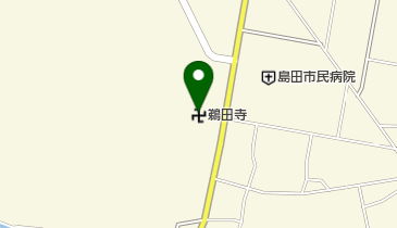 鵜田寺の地図画像