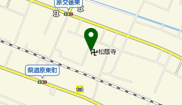 松蔭寺の地図画像