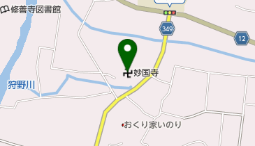 妙国寺の地図画像