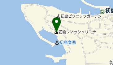初島フィッシャリーナの地図画像