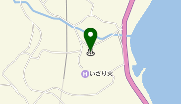 大川温泉の地図画像