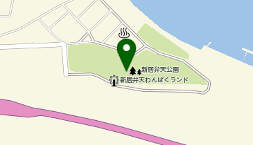 新居浜温泉の地図画像