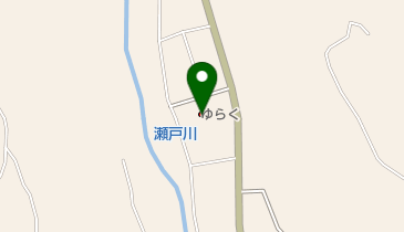 瀬戸谷温泉ゆらくの地図画像
