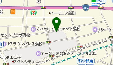 アクトシティ浜松の地図画像