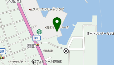 清水港の地図画像