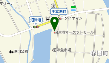 沼津港マーケットモールの地図画像