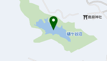 桶ケ谷沼の地図画像
