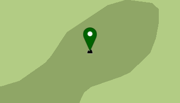 中岳(荒川岳)の地図画像