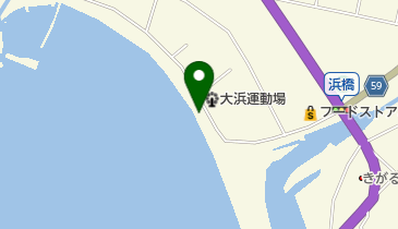 大浜海水浴場(西伊豆町)の地図画像