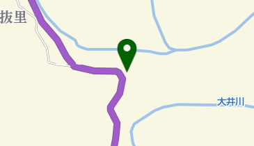 鵜山の七曲りの地図画像