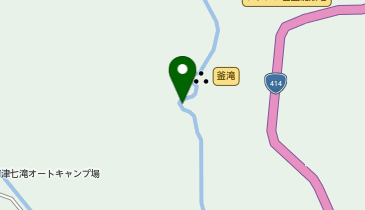 エビ滝の地図画像