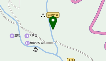 カニ滝の地図画像