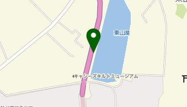 東山湖の地図画像