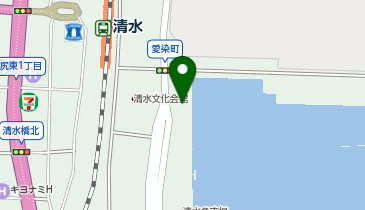 清水港の地図画像