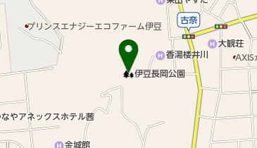 伊豆長岡公園の地図画像