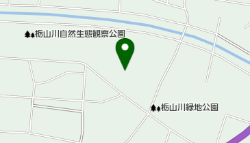 栃山川緑地公園の地図画像