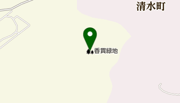 香貫緑地の地図画像