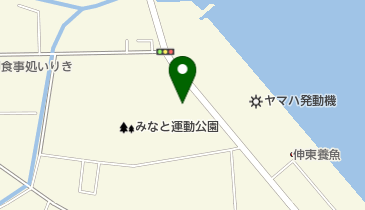 湖西市みなと運動公園の地図画像