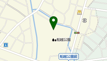 船越公園の地図画像