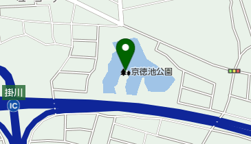京徳池公園の地図画像