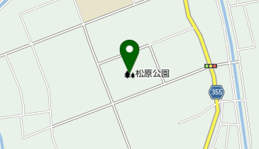 松原公園の地図画像