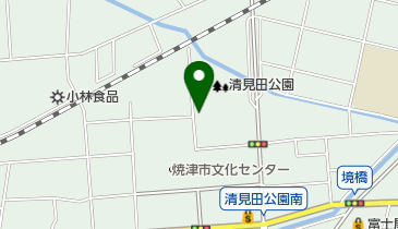 清見田公園の地図画像