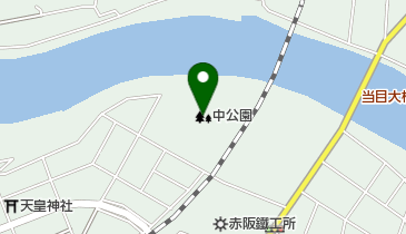 中公園の地図画像