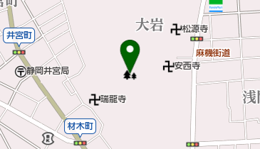 賎機山公園の地図画像