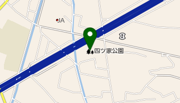 四ツ家公園の地図画像