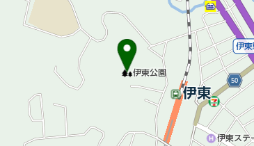 伊東公園の地図画像