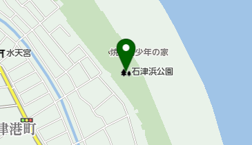 石津浜公園の地図画像