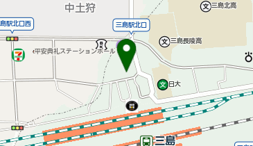 駅レンタカー三島営業所の地図画像