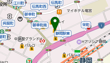 ルイ・ヴィトン松坂屋静岡店の地図画像