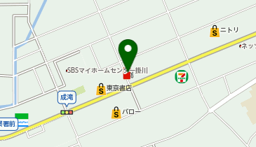 ニコニコレンタカー掛川成滝店の地図画像