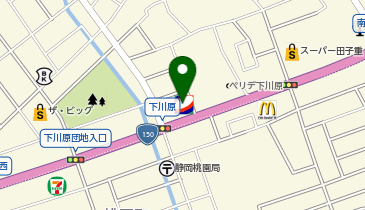 ニコニコレンタカー静岡下川原5丁目店の地図画像