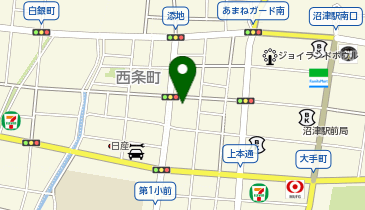 ライザップ沼津店の地図画像