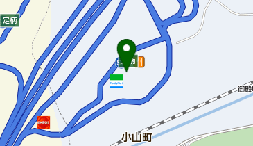 チョコザップ足柄SA(下り)の地図画像