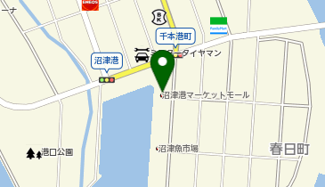 みなとオアシス沼津の地図画像