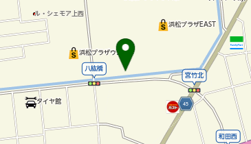 COSTCO浜松倉庫店の地図画像