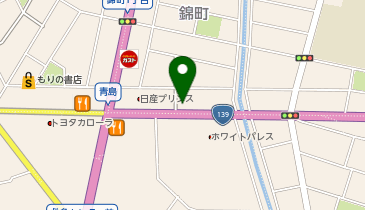 さわやか富士錦店の地図画像