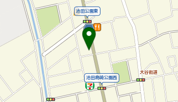 さわやか静岡池田店の地図画像