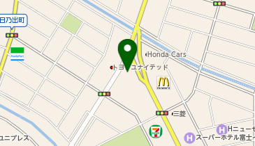 焼肉きんぐ富士店の地図画像